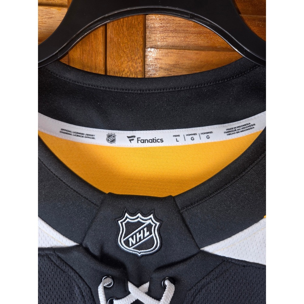 Boston Bruins Fanatics Breakaway Jersey Mens Large New With Tags - Picture 5 of 7